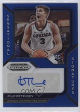 2021-22 Panini Prizm Draft Picks Blue 13/45 Filip Petrusev #SS-FPE Auto 0ud4