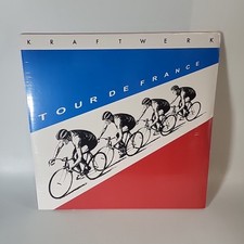 Image of Kraftwerk Tour De France 2LP 180 Gram Vinyl Double Album Booklet Remastered