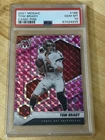 2021 Panini Mosaic - Tom Brady #186 Camo Pink Mosaic Prizm