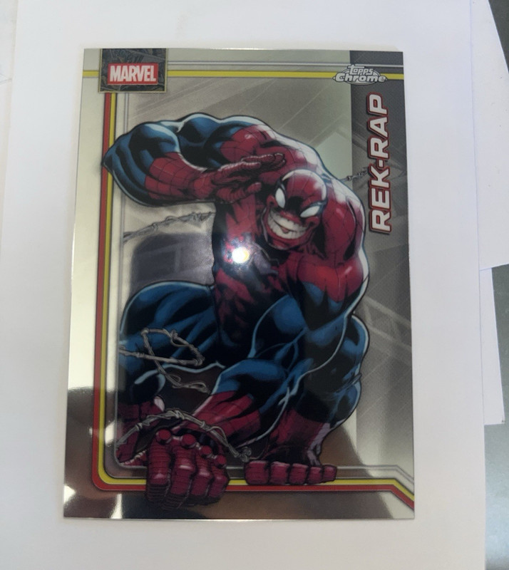 Topps 2026 Topps Chrome Marvel Spider-Man Rek-Rap 