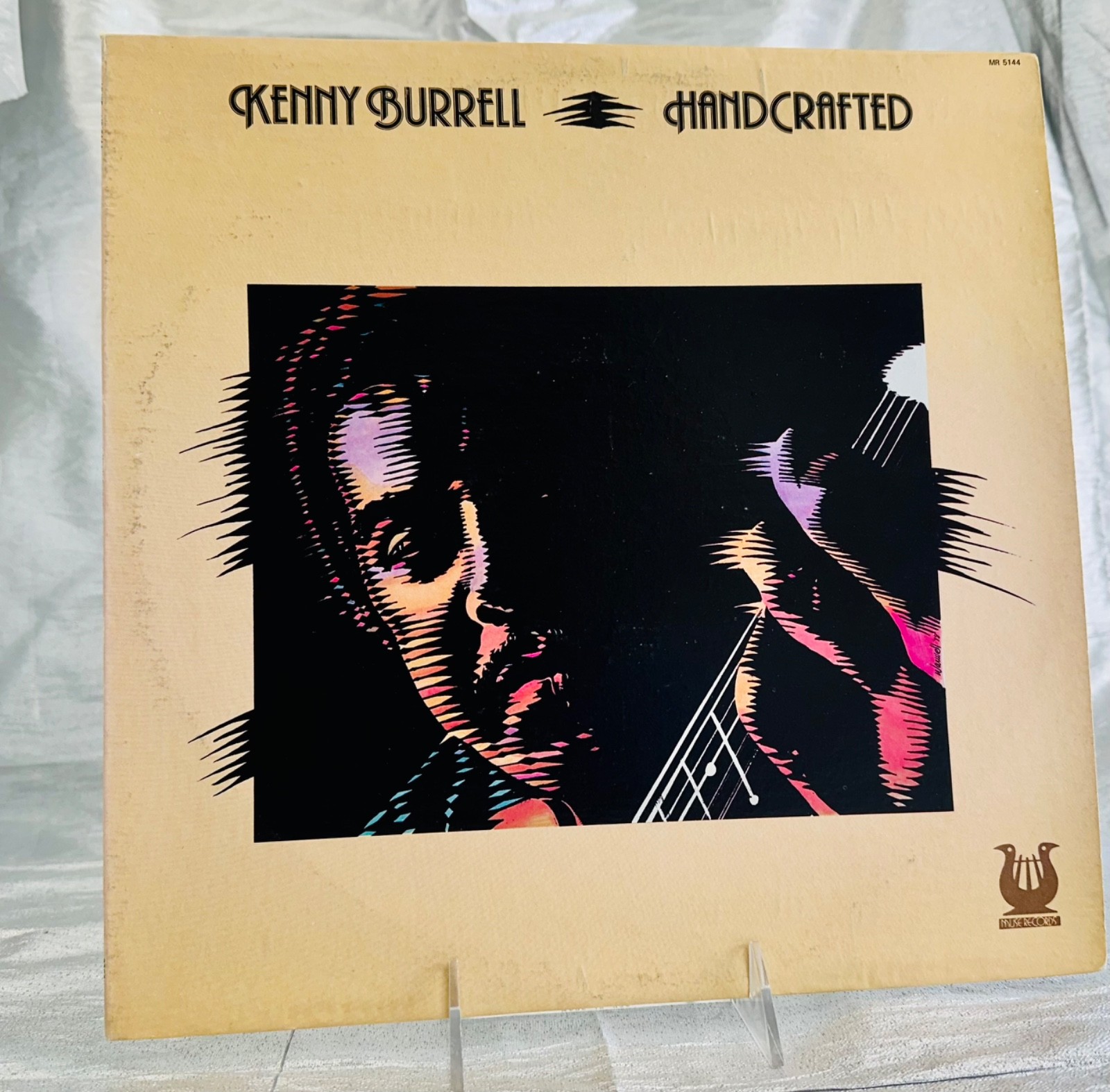 LP: Kenny Burrell, Handcrafted, Muse MR 5144, 1978, Bop, Contemporary Jazz