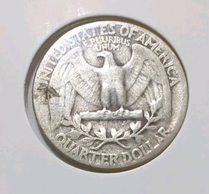 1945 WASHINGTON QUARTER 90% SILVER GOOD CONDITION - Image 2 of 2