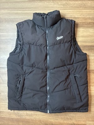 STWD Puffer Gilet Vest Size Medium Black  Pull & Bear Preowned