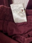 H&M Divided Burgundy Corduroy Pants -size 0 — photo 9