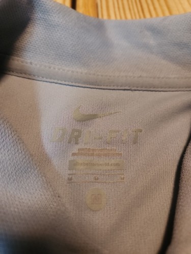 Polo da golf uomo Nike Dri Fit grigio medio strappi - Foto 2 di 9