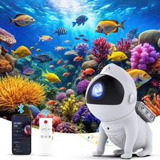 Space Dog Planetarium Star Projector,Galaxy Projector,4K Replaceable 13 HD Ga...
