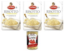 Curtiriso Risotto Parmigiana, 3x175g, in 8 Minuten fertig+Polpa