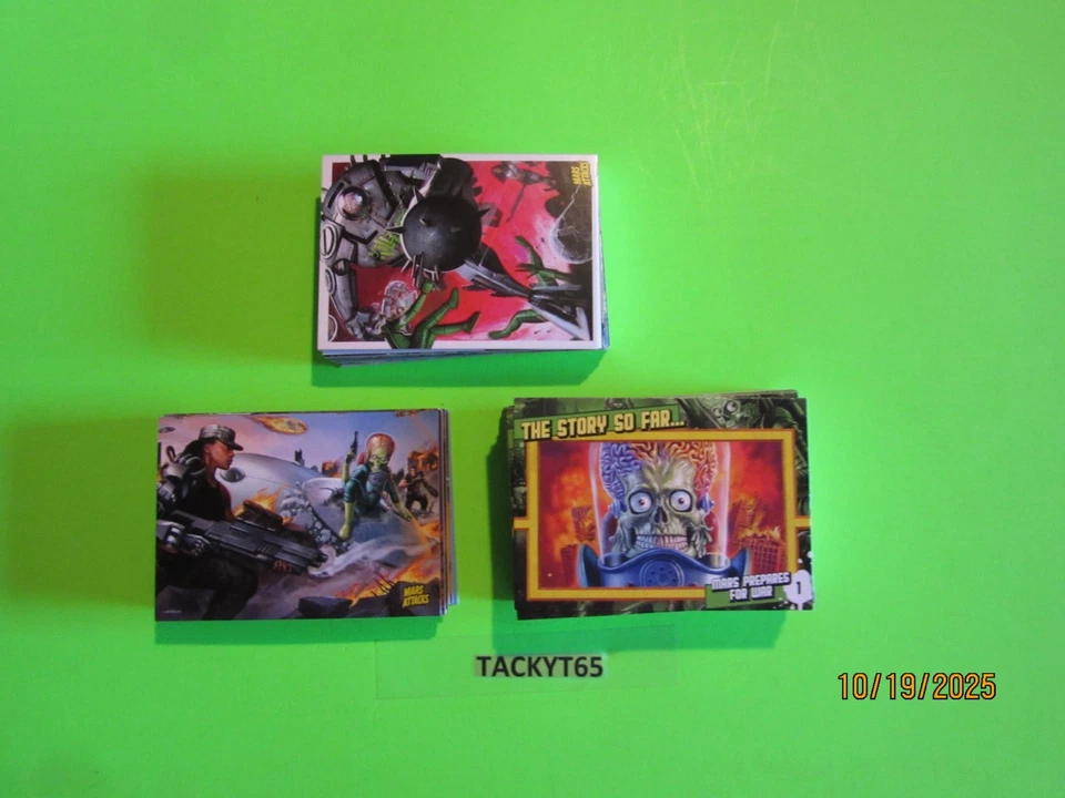 Attacchi di Marte! Rivolta (90) Set di carte - Immagine 2 di 3