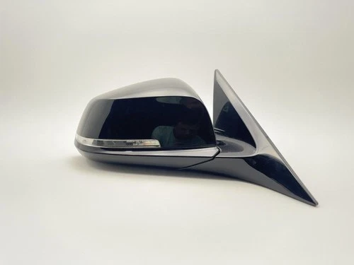 17-19 BMW 330i GT RH DOOR MIRROR BLIND SPOT POWER FOLD BLACK PC:668 37K 38877