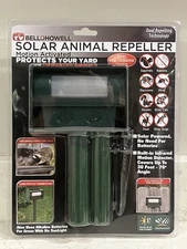 Bell & Howell Solar 30' Motion-Activated Animal Pest Ultra-Sonic Repeller - NEW!