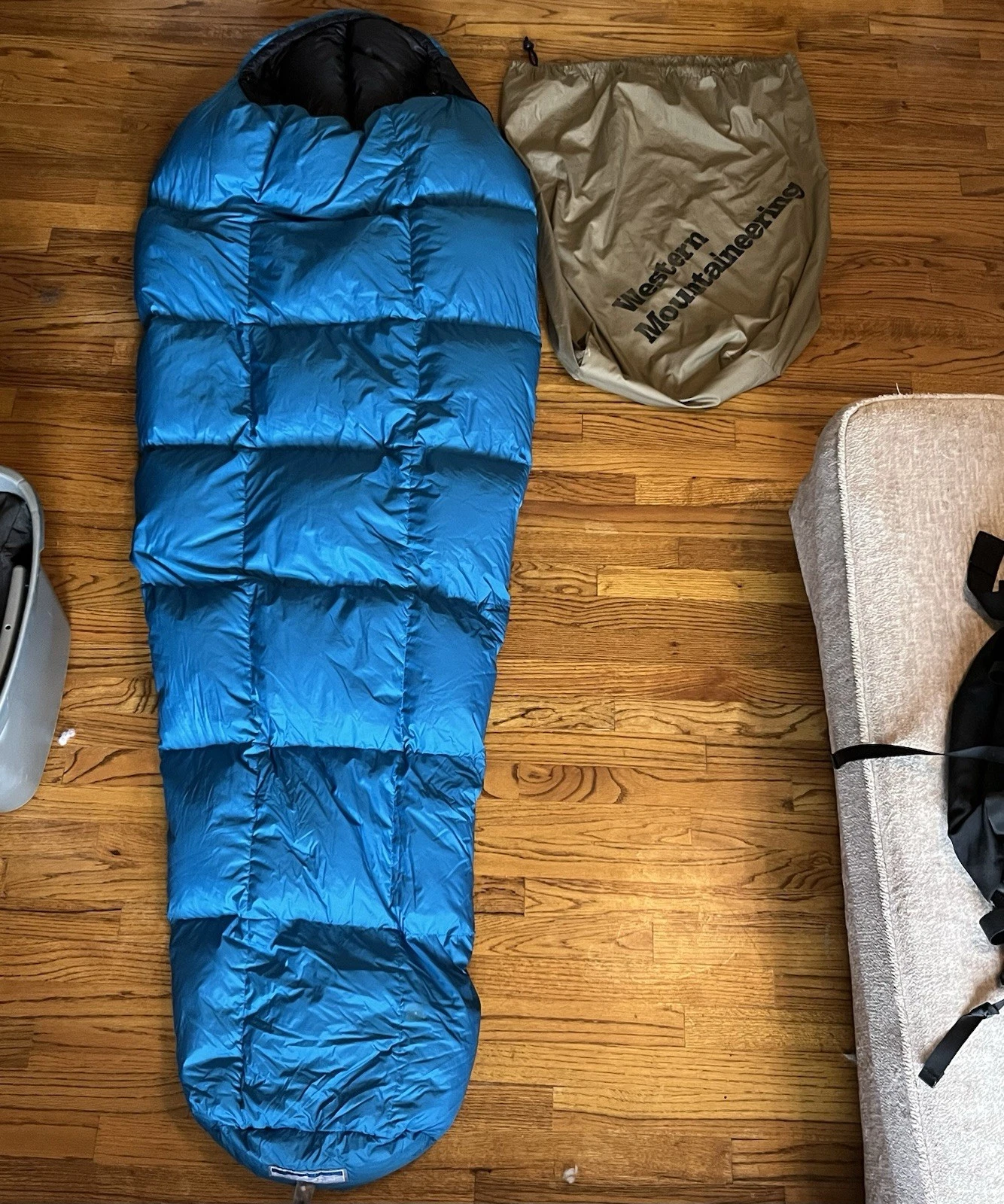 Western Mountaineering ultralight 6’6 caribou Down Backpacking Sleeping Bag