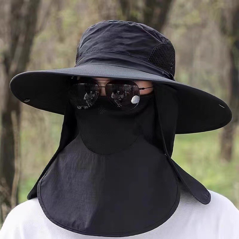 APL Tesa larga per cappello da pescatore con design ventilato per giornate di sole all'aperto