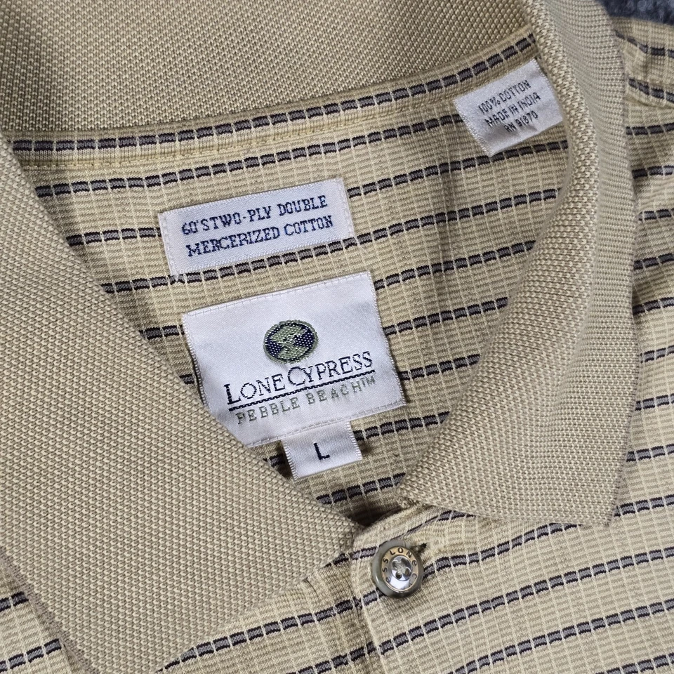 Lone Cypress by Pebble Beach Para hombres Grande Años 60 Dos Capas Doble Algodón Mercerizado Foto 4 de 4