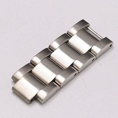 TECHNOS Original 4 Glieder T4268 Herren Uhrenarmband Armband Teile Silber Far...