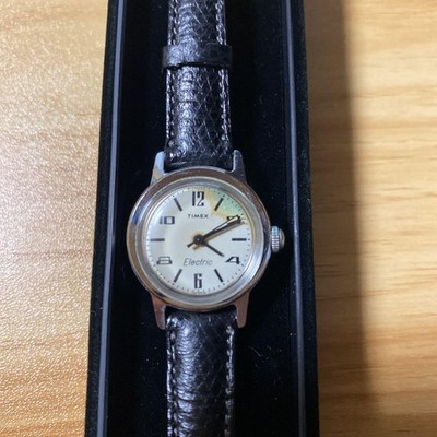 Timex Electric Watch 1970s 3 Hand Rare Vintage 19mm Face Quartz Hack