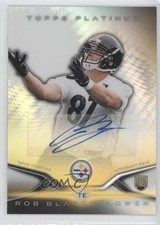 2014 Topps Platinum Auto Rookie Refractor Rob Blanchflower #28 Auto 4m6