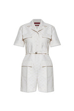 GUCCI Ivory GG Jumpsuit New & Authentic