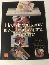 1980s Kodak Film Bill Cosby Vintage Print Ad Advertisement pa15