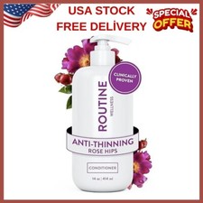 Routine Wellness Anti-Thinning Shampoo for Thinning Hair - Biotin DHT Blocker...