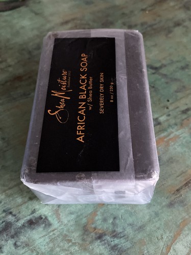 Sheamoisture Soap Bar, Shea Butter African Black, troubled Skin- 8 oz. BIG New! - Picture 3 of 3