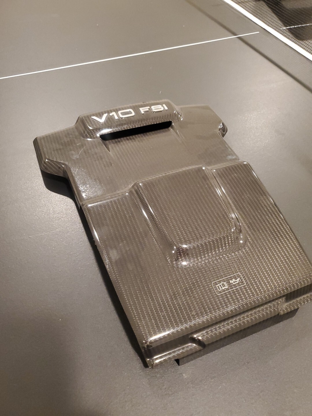 Original Audi R8 V10 Facelift Carbon Engine Cover 420103926L
