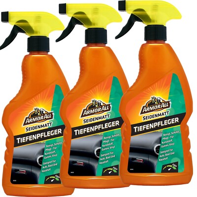 3 x Armor-All Tiefenpfleger Seidenmatt 500ml