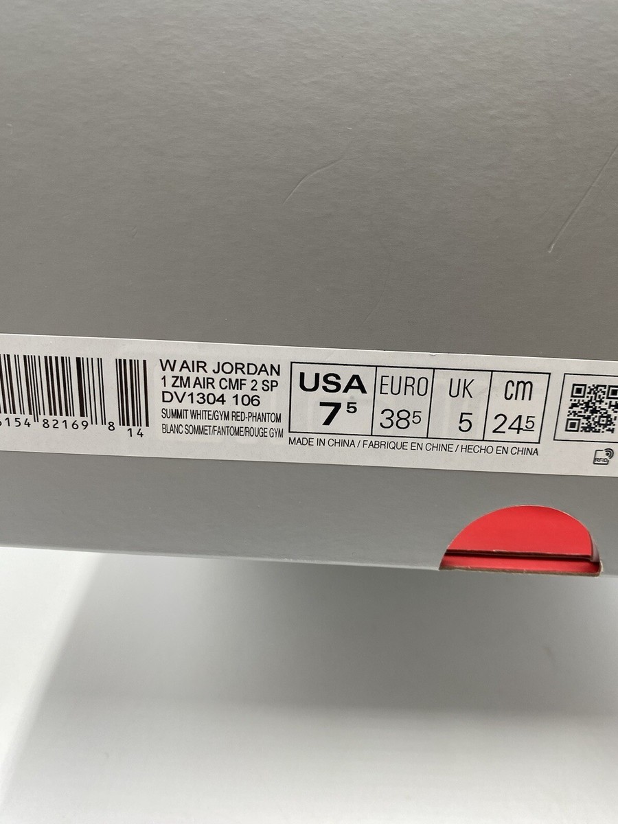 Nike Air Jordan 1 Zoom Air CMF 2 SP Valentines Day DV1304-106