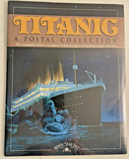 TITANIC: POSTAL COLLECTION 6 STAMP SHEETS & BOOK 1998 CRUISE SHIP  New & Sealed