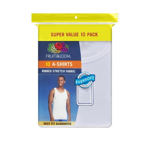 Newport Pleasure - White Shirt - L - Fruit Of The Loom | eBay