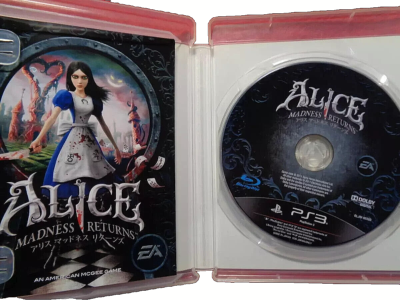 Alice Madness Returns PS3 PlayStation 3 Japan Version Complete