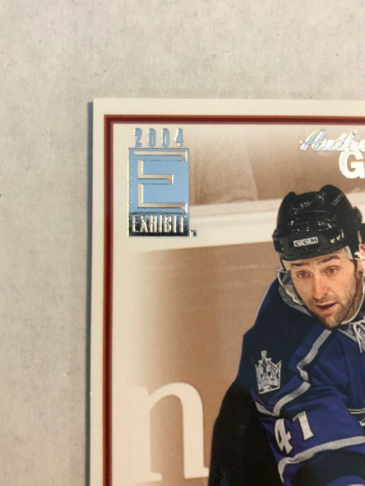 Jason Allison 03-04 Pacific Exhibit Game-Worn Jersey Card #407/465 Mint LA Kings - Image 2 of 4