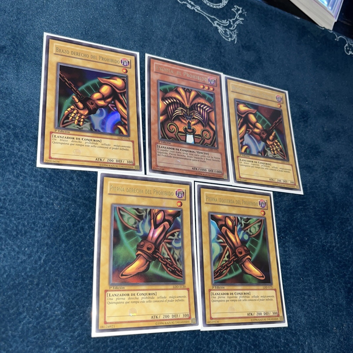 Exodia The Forbidden One Legend Of Blue-Eyes 1st Edition Spanish