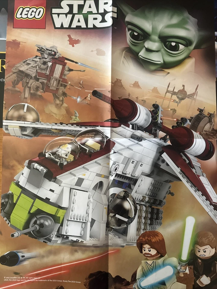 Lego Posters  20  + Original Star Wars Chima Batman Spiderman Bionicle  Limited - Image 4 of 4