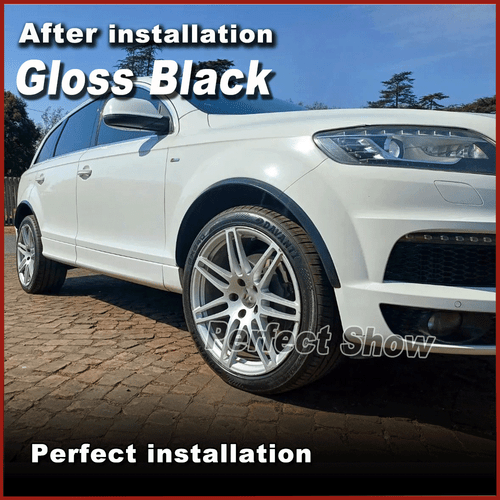 Revestimiento de ruedas negro brillante protección de llantas antorchas para Audi Q7 RSQ7 Sline - Imagen 5 de 14