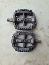 Vintage Bicycle Union Flat Pedals Reflector Set 651 CH1411001 B314 Made in USA
