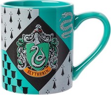 Slytherin House Crest 14oz Ceramic Coffee Mug Harry Potter Drinking Cup