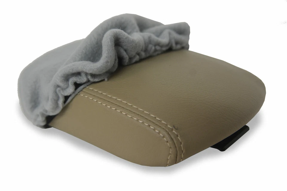 Fits 2001-2005 Toyota RAV4 Protector Fleece Console Lid Armrest Cover Gray - Image 4 of 4