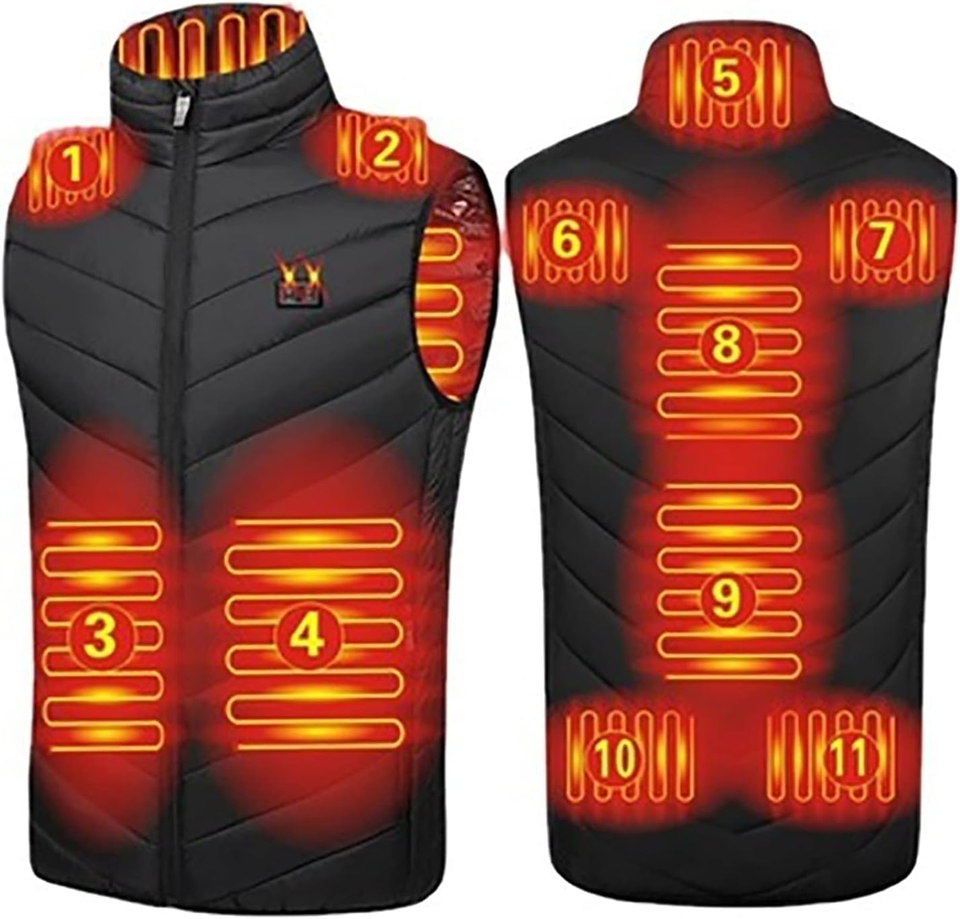 Heated Vest USB Electric Heated Vest Heated Jacket Winter Vest for