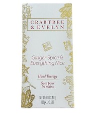 Crabtree Evelyn Ginger Spice Everything Nice Hand Therapy 3.5 oz