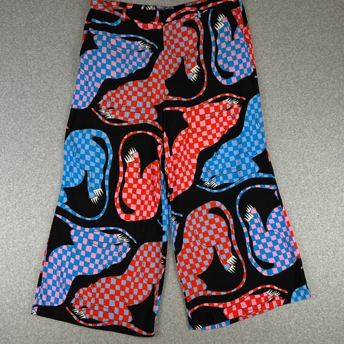 Gorman Jaguar Wide Leg Pants Women's Size 20 Black Multi Business Office - Picture 2 of 16