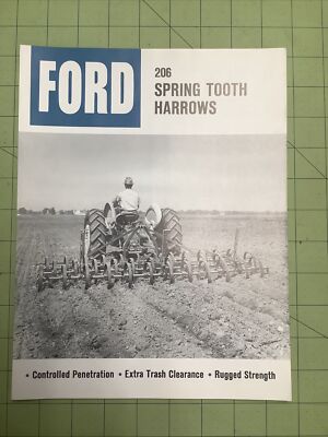 Ford 206 Spring Tooth Harrows ￼Brochure ￼INVP0728