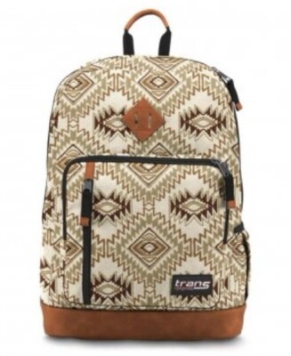 Trans Jansport Backpack Bookbag Dakoda Southwest Laptop Aztec NWT