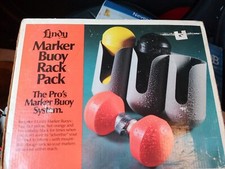 LINDY MARKER 3 BUOYS Black Orange Yellow w/ S...