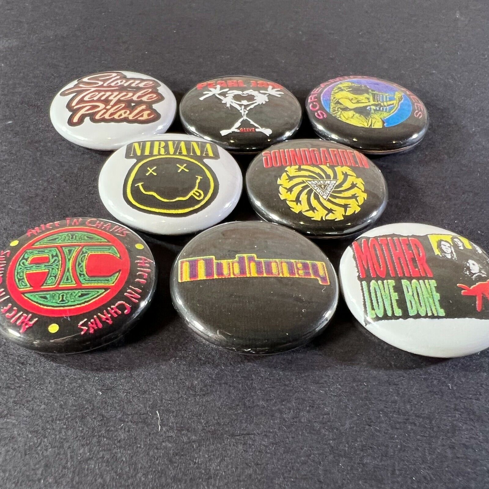 ThePinnedPh BAND Button Pin Collection