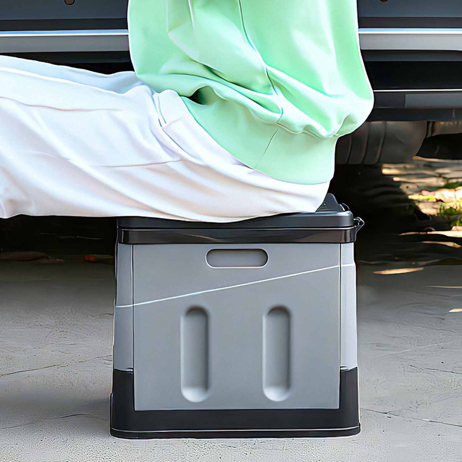 CAMRY Camping Toilette Faltbar - 3-in-1 Mobile Toilette Für Outdoor & Reisen