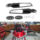 For 2011+ Honda Cbr250R Upgrade Adjustable Rearview Wind Wing Rear View Mirrors