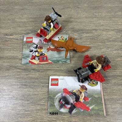 Vintage Lego 5911 + 5912 Konvolut - 100% komplett mit Anleitungen