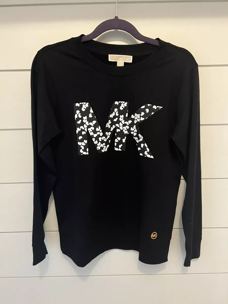 michael kors MK logo sweater NEW NWT women s size S Orig 98