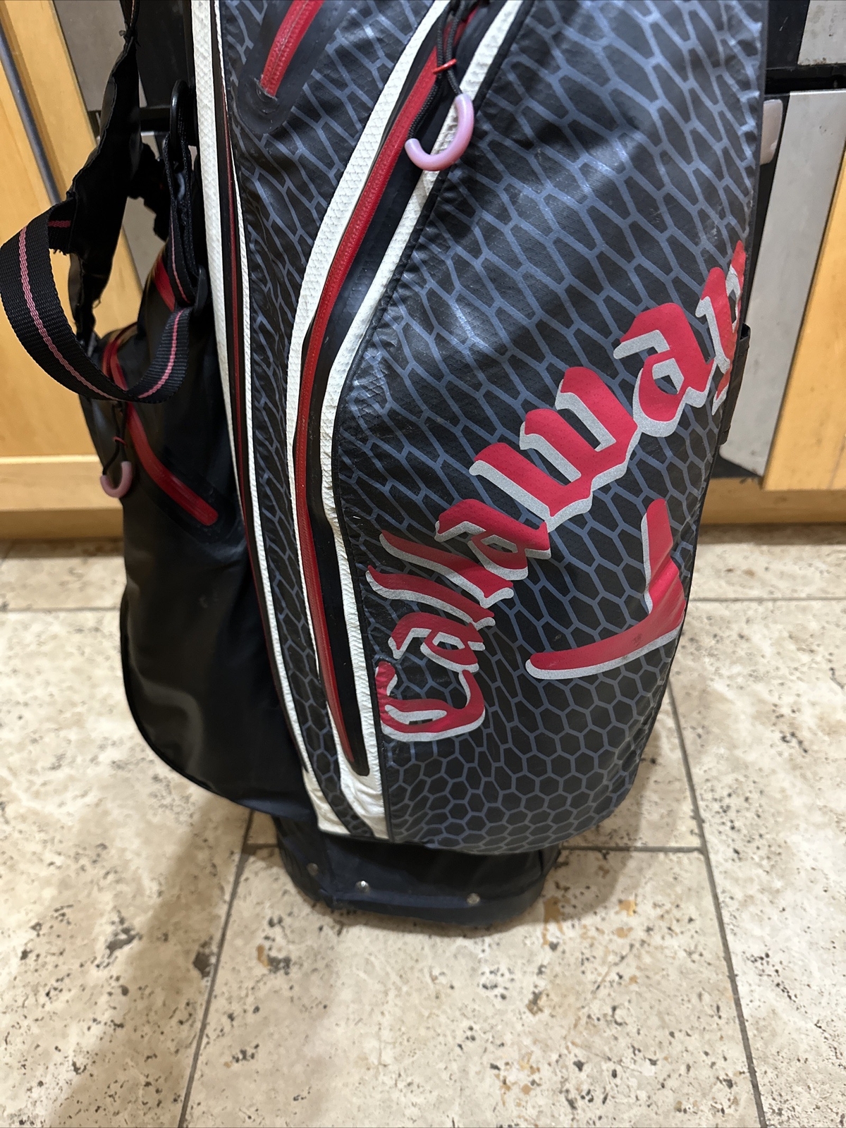 Callaway Aqua Dry Waterproof Golf Stand Bag, 5way, Dual Strap, 2.5 kg