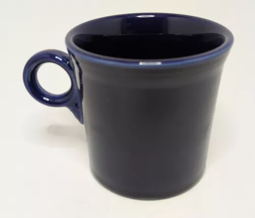 Fiesta Ware Tom and Jerry Mug (Cobalt) Homer Laughlin China Co RETIRED (2002)
